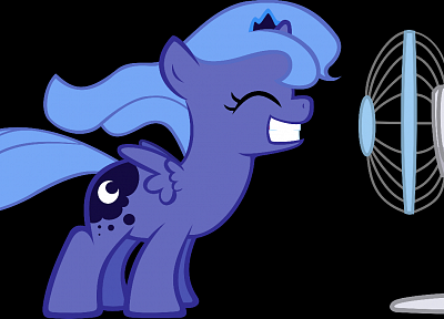 My Little Pony, пони, Принцесса Луна, My Little Pony : Дружба Магия, вентиляторы - обои на рабочий стол