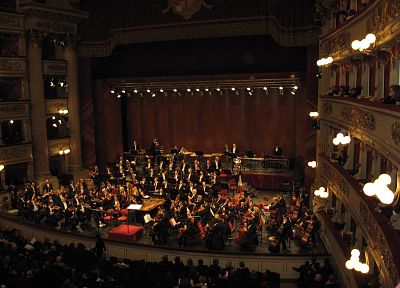 музыка, классический, Milano, полоса, Театр трагедии - оригинальные обои рабочего стола