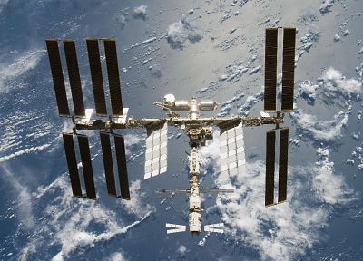 космическое пространство, спутник - обои на рабочий стол