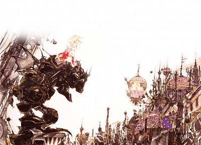 Yoshitaka Амано, Final Fantasy IX, Final Fantasy VI - случайные обои для рабочего стола