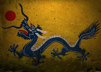 драконы, Китай, граффити - копия обоев рабочего стола