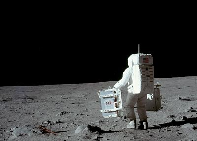 космическое пространство, Луна, НАСА, астронавты - случайные обои для рабочего стола