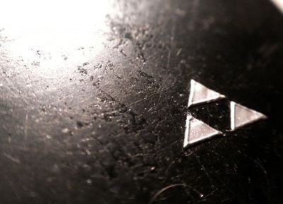 темнота, Triforce, Легенда о Zelda - обои на рабочий стол
