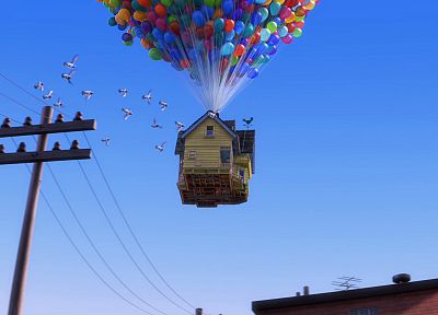 Pixar, Вверх ( фильм ), воздушные шары - случайные обои для рабочего стола