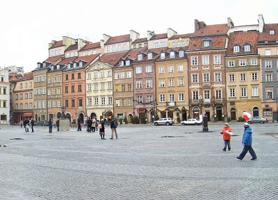города, архитектура, здания, Польша, старый город, города - случайные обои для рабочего стола