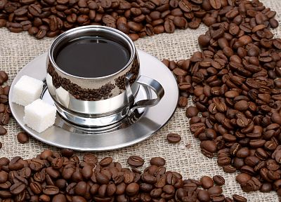 кофе, чашки, кофе в зернах - случайные обои для рабочего стола
