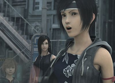 Final Fantasy VII Advent Children, Yuffie Kisaragi, Тифа Lockheart - похожие обои для рабочего стола
