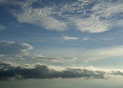 облака, небо - копия обоев рабочего стола