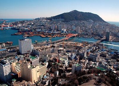 города, здания, Корея - случайные обои для рабочего стола