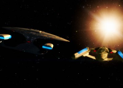звездный путь, космические корабли, транспортные средства, USS Enterprise - обои на рабочий стол