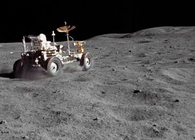 Луна, НАСА, астронавты, Apollo - обои на рабочий стол