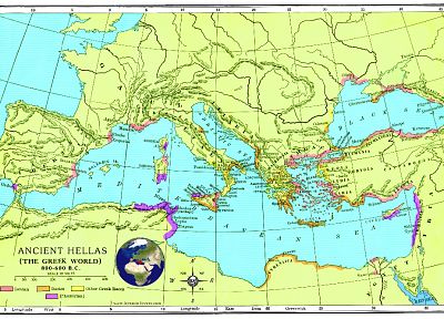 история, Греция, карты - копия обоев рабочего стола