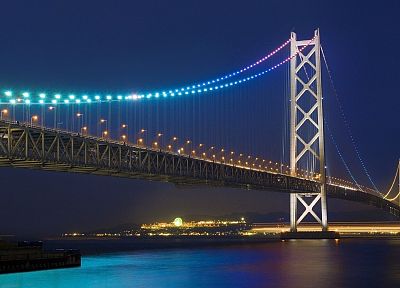 Япония, мосты, Акаси Кайкё - случайные обои для рабочего стола