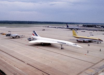 самолет, Concorde - оригинальные обои рабочего стола