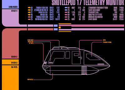 звездный путь, Star TrekNext Generation, трансфер, LCARS, Star Trek схемы - обои на рабочий стол