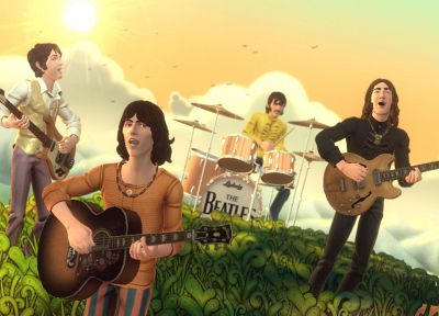 The Beatles, Rockband - обои на рабочий стол