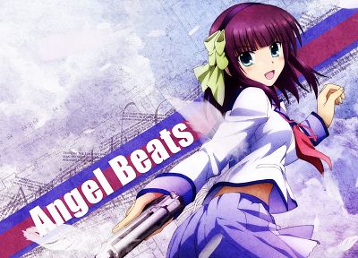 Angel Beats!, Накамура Юрий - копия обоев рабочего стола