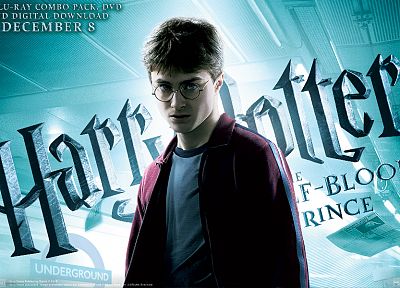 Гарри Поттер, Гарри Поттер и Принц-полукровка, Дэниэл Рэдклифф, мужчины в очках - обои на рабочий стол