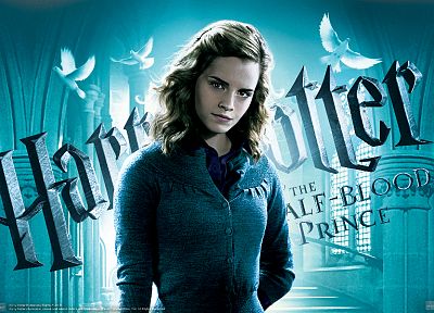 Эмма Уотсон, Гарри Поттер, Гарри Поттер и Принц-полукровка, Гермиона Грейнджер - копия обоев рабочего стола