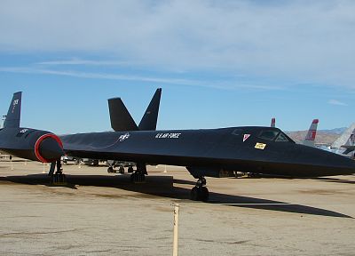 самолет, Blackbird, SR- 71 Blackbird - обои на рабочий стол