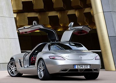 автомобили, транспортные средства, Mercedes- Benz SLS AMG E-Cell - случайные обои для рабочего стола