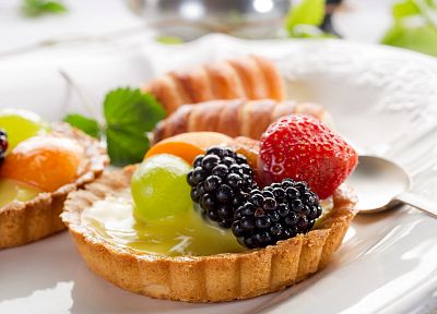 фрукты, еда, пирог - случайные обои для рабочего стола