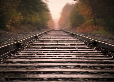 поезда, железнодорожные пути, транспортные средства - обои на рабочий стол