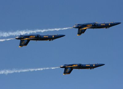 самолет, военный, самолеты, транспортные средства, голубые ангелы, F- 18 Hornet - оригинальные обои рабочего стола