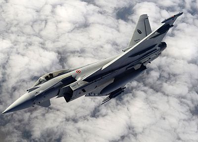 самолет, военный, Eurofighter Typhoon - случайные обои для рабочего стола