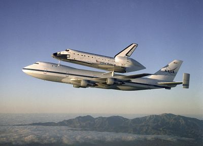 самолет, космический челнок, НАСА, самолеты - копия обоев рабочего стола