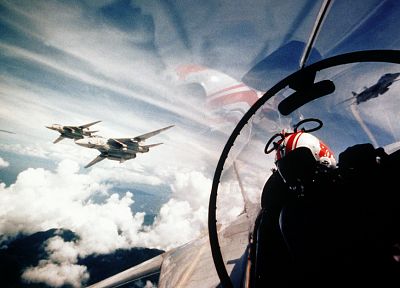 самолет, военный, пилот, F-14 Tomcat - обои на рабочий стол