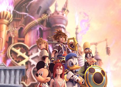 Kingdom Hearts - обои на рабочий стол