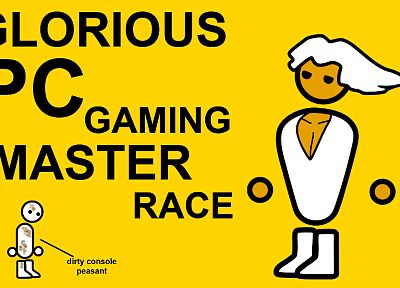 видеоигры, желтый цвет, ПК, консоль, мастер, нулевой пунктуации, Yahtzee, грязный, PC игровой расы господ - похожие обои для рабочего стола