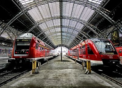 поезда, железнодорожная - похожие обои для рабочего стола