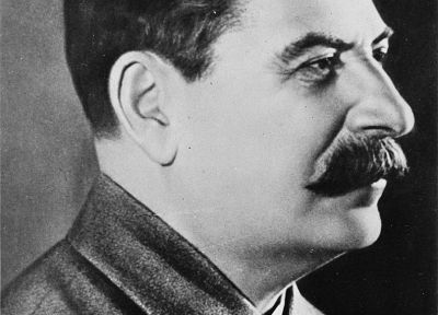 оттенки серого, Иосиф Сталин, монохромный - копия обоев рабочего стола