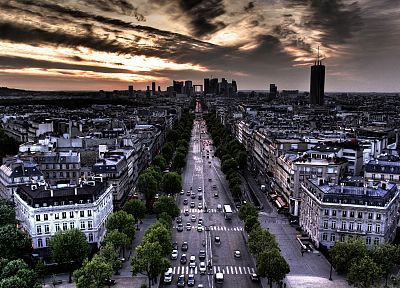 Париж, пейзажи, города, Франция, здания, города - оригинальные обои рабочего стола