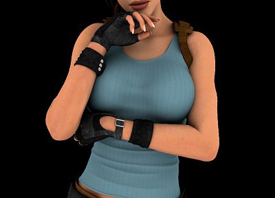 3D вид (3д), Tomb Raider, Лара Крофт - копия обоев рабочего стола