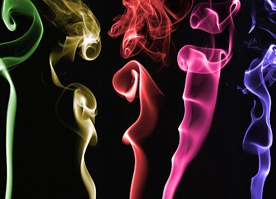 абстракции, многоцветный, дым, радуга - случайные обои для рабочего стола