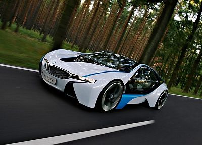 автомобили, концепт-арт, BMW Vision - обои на рабочий стол