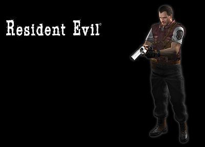 Resident Evil, Барри Бертон - копия обоев рабочего стола