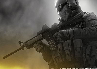 видеоигры, Чувство долга, призраки, Зов Duty: Modern Warfare 2 - случайные обои для рабочего стола