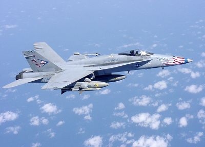 самолет, FA- 18 Hornet - случайные обои для рабочего стола