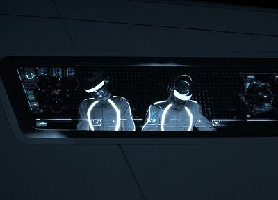 Daft Punk, Трон - случайные обои для рабочего стола