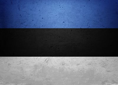 гранж, флаги, Эстония - обои на рабочий стол