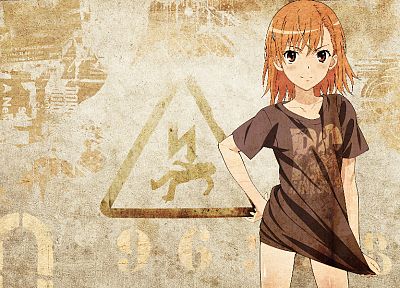 Мисака Микото, Toaru Kagaku no Railgun, аниме, аниме девушки, Toaru Majutsu no Index - обои на рабочий стол