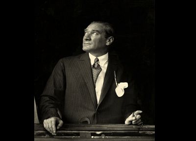 Ататюрк, Турецкий, большой лидер, Мустафа Кемаль Ататюрк - копия обоев рабочего стола