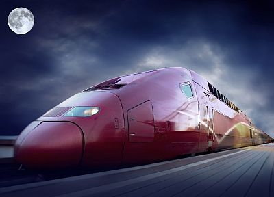 поезда, TGV, Thalys - копия обоев рабочего стола