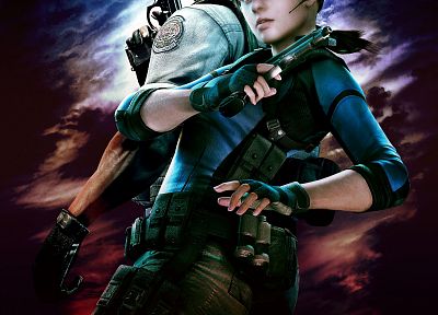 Resident Evil, Джилл Валентайн, Крис Редфилд - случайные обои для рабочего стола