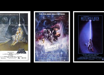 Звездные Войны, постеры фильмов - обои на рабочий стол