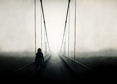 туман, туман, мосты - случайные обои для рабочего стола